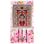 Upcoming Release: Geisha Sakura Furin Cross Stitch Chart (image for) Upcoming Release: Geisha Sakura Furin Cross Stitch Chart